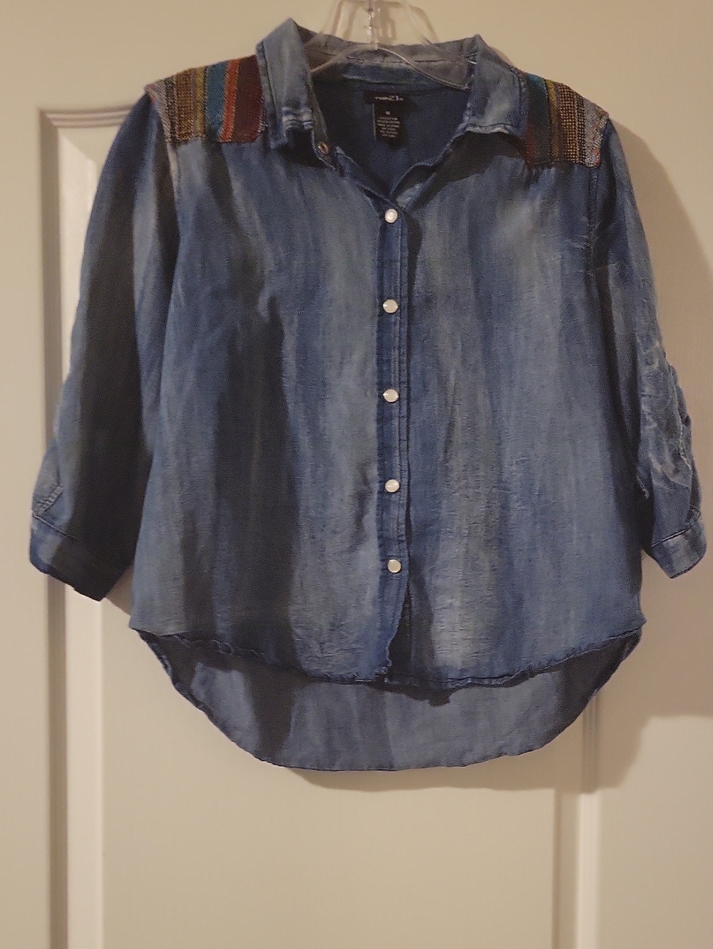 Rue21 Light Blue Chambray Button-Down Shirt